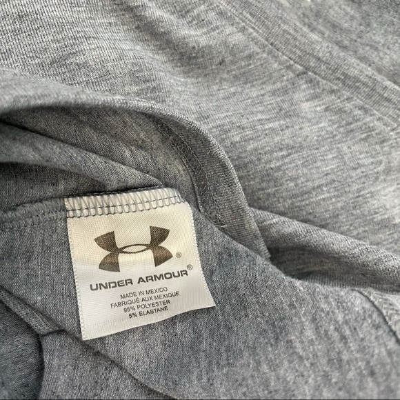 Under Armour Heat Gear Grey Long Sleeve - Picture 4 of 4